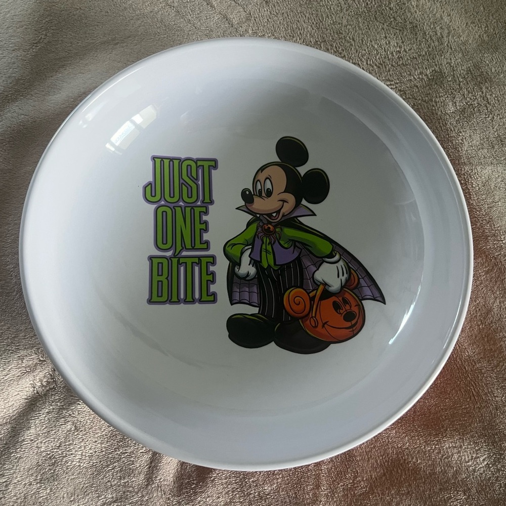 Disney Parks Halloween Mickey Candy Bowl